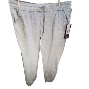 Kyodan Outdoor Activewear Sweatpants  Size XL Grey/ Ivory